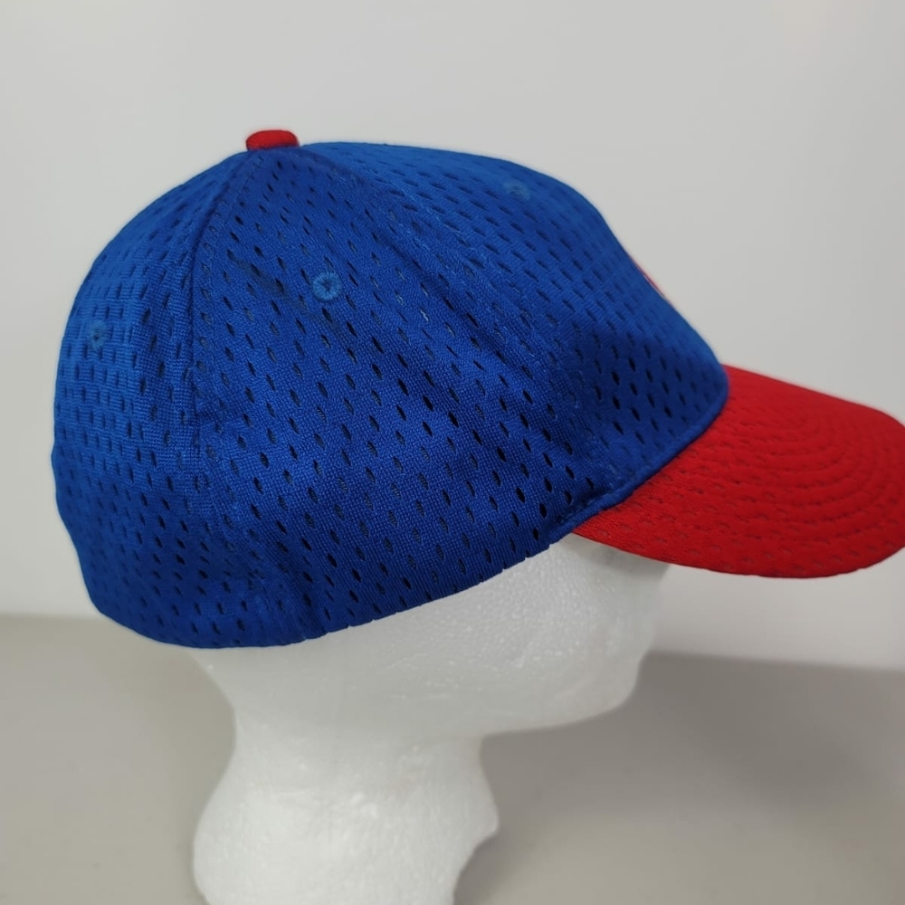 MLB Chicago Cubs Hat Cap Red Blue Embroidered 7 Sz L XL - Picture 5 of 5